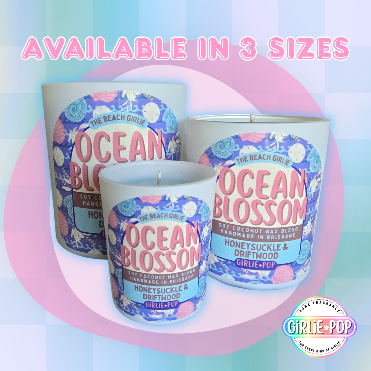 Ocean Blossom Candle